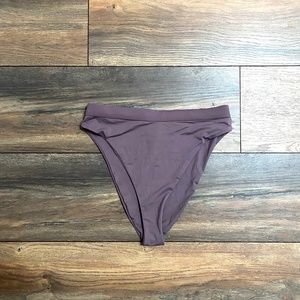 Dippin’ Daisy’s Banded High Waist Cheeky Bottom- Purple Haze